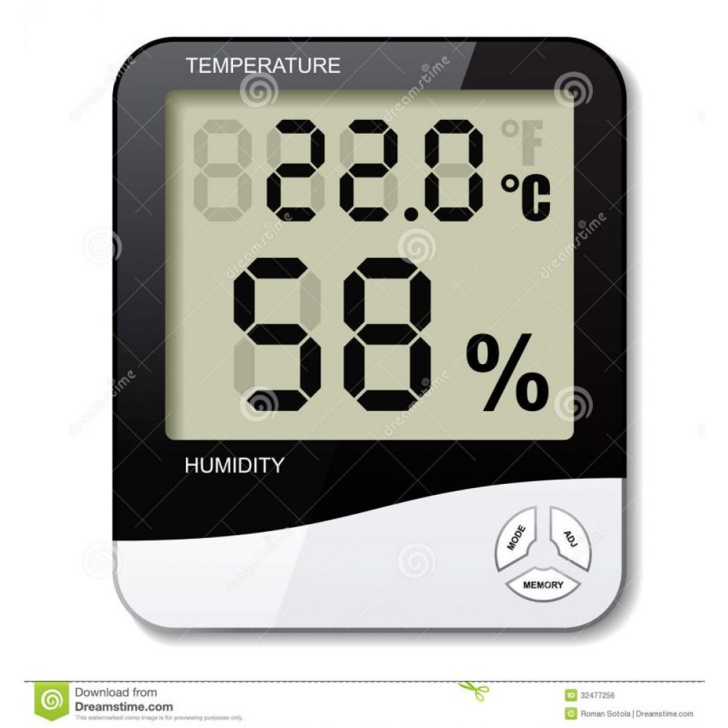 1 LCD Digital Thermometer Hygrometer in Pakistan